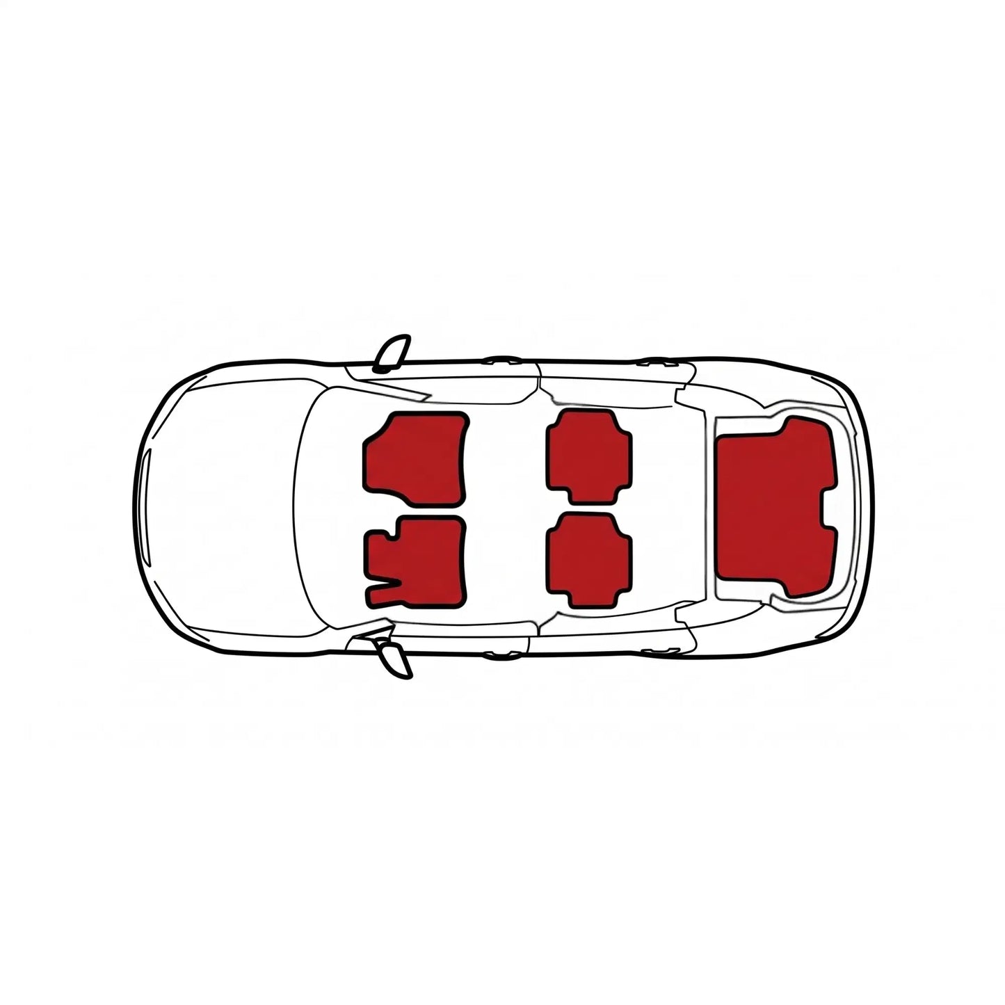 EVA Dywaniki do Citroen Xsara Picasso I gen Minivan (od 1999 do 2012)
