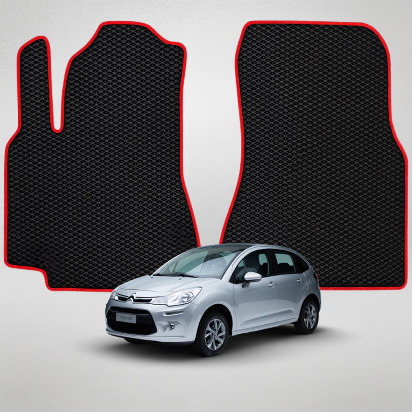 EVA Dywaniki do Citroen C3 II gen Hatchback (od 2009 do 2016)