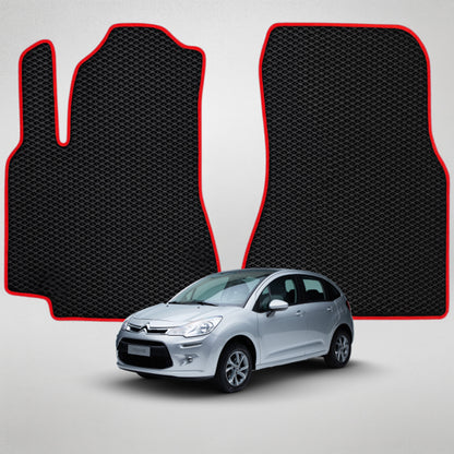 EVA Dywaniki do Citroen C3 II gen Hatchback (od 2009 do 2016)
