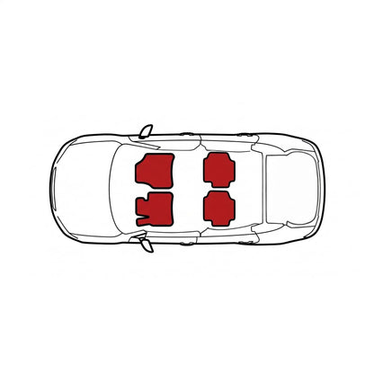 EVA Dywaniki do Citroen C4 Cactus 1 gen Crossover (2014–2018)