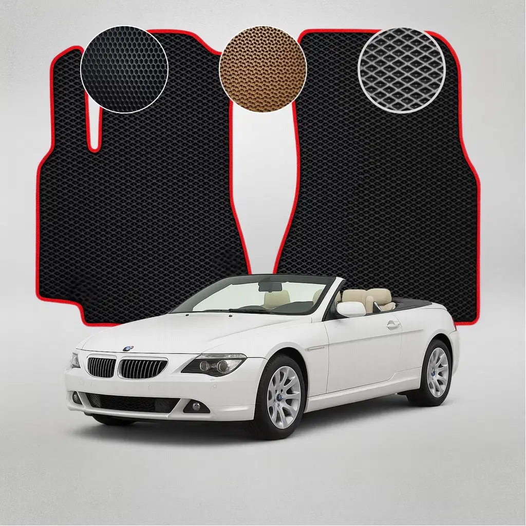 EVA Dywaniki do BMW E63 6-Series 2 gen Kabriolet (od 2003 do 2010)