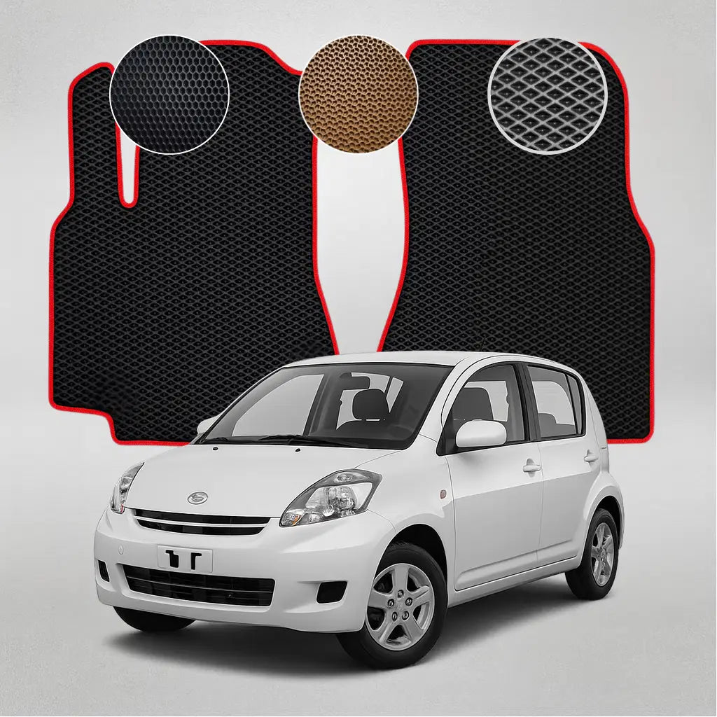 EVA Dywaniki do Daihatsu Sirion M3 2 gen Hatchback (od 2004 do 2015)