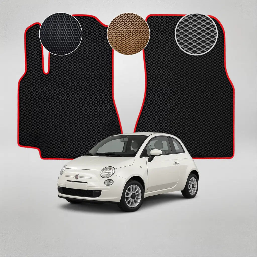 EVA Dywaniki do Fiat 500 1 gen Hatchback (od 2007 do 2015)