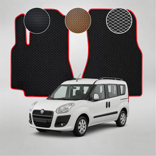 EVA Dywaniki do Fiat Doblo 2 gen Minivan (od 2010)