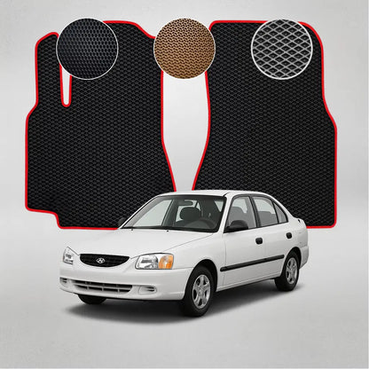 EVA Dywaniki do Hyundai Accent 2 gen Sedan (od 2000 do 2005)