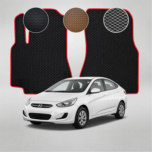 EVA Dywaniki do Hyundai Accent 4 gen Sedan (od 2011 do 2017)