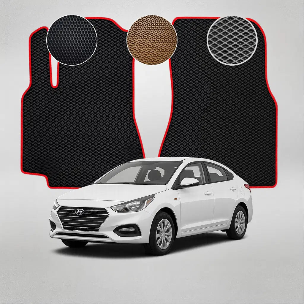 EVA Dywaniki do Hyundai Accent 4 gen Sedan (od 2017 do 2019)