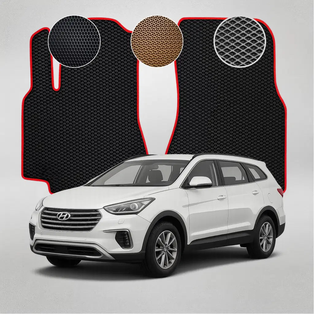 EVA Dywaniki do Hyundai Santa Fe Grand 3 gen Crossover (od 2016 do 2018)