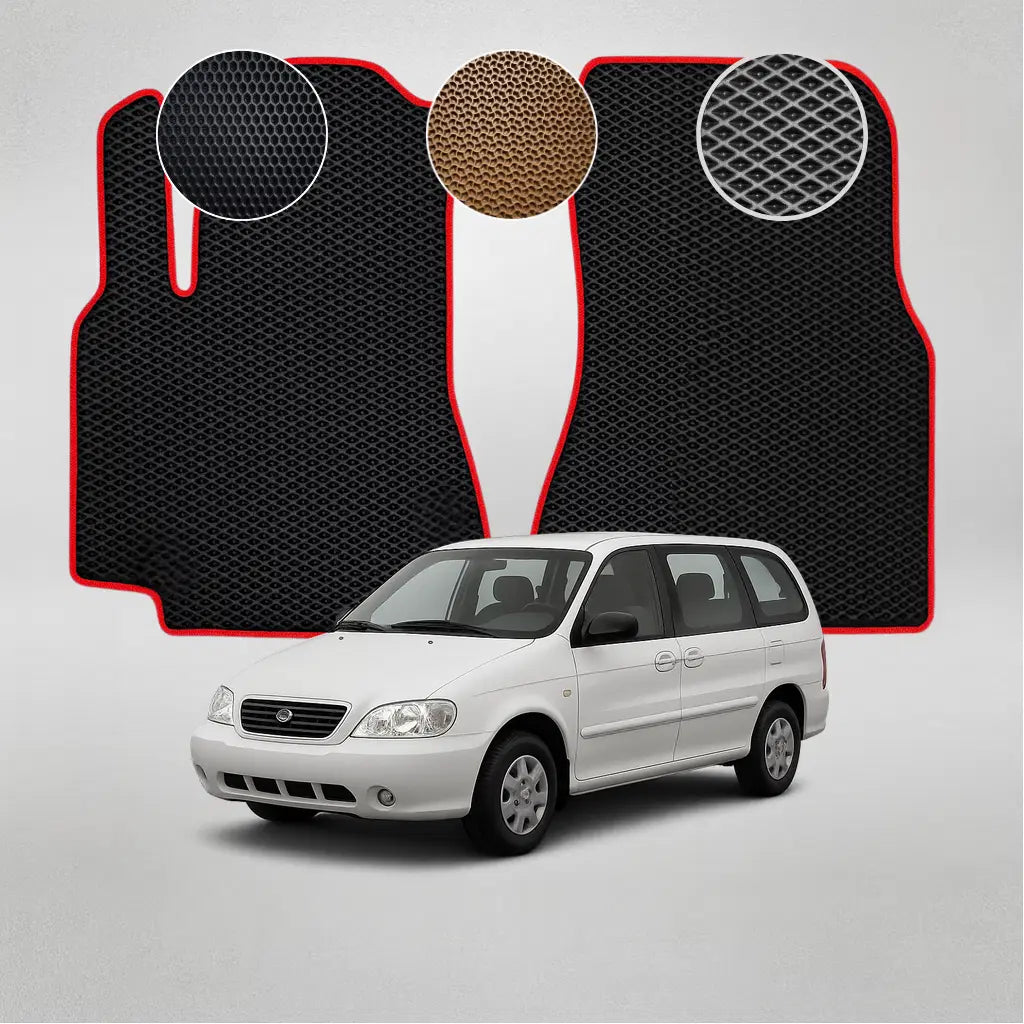EVA Dywaniki do Kia Carnival 1 gen Minivan (od 1999 do 2006)