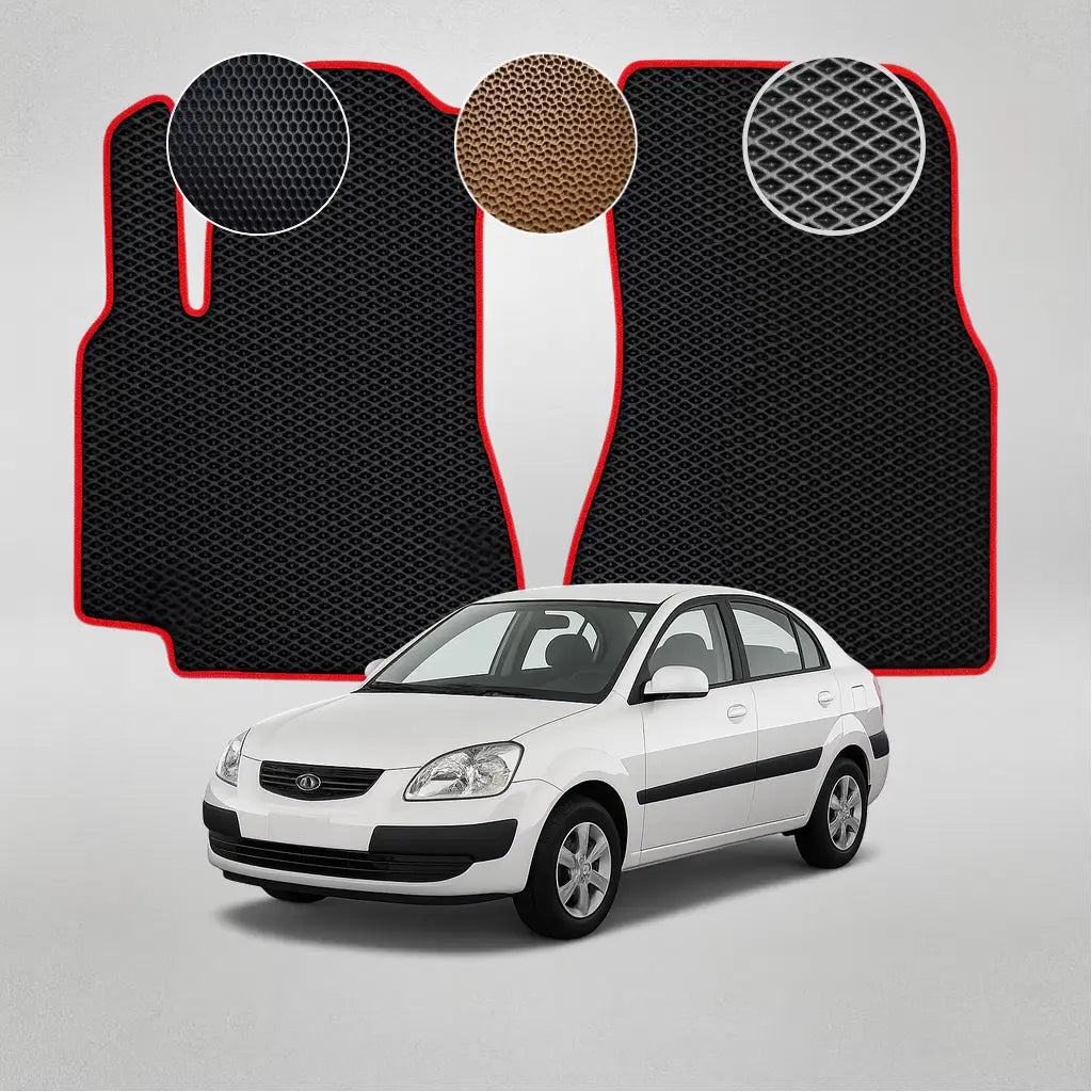 EVA Dywaniki do Kia Rio 2 gen Sedan (od 2005 do 2011)