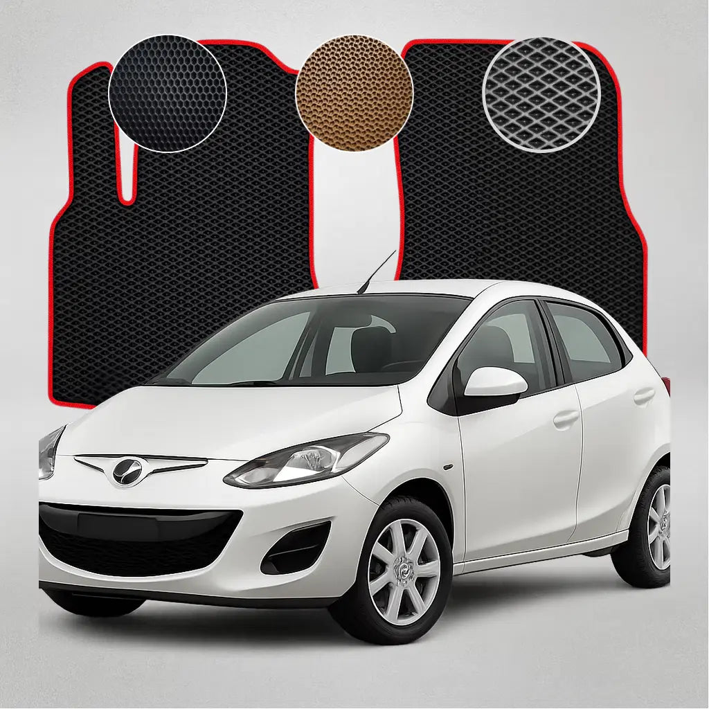 EVA Dywaniki do Mazda 2 2 gen Hatchback (od 2007 do 2014)