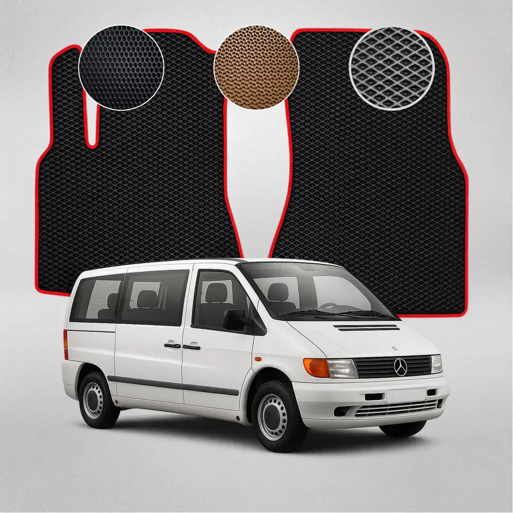 EVA Dywaniki do Mercedes-Benz W638 V-Class Vito 1 gen Minivan (od 1996 do 2003)