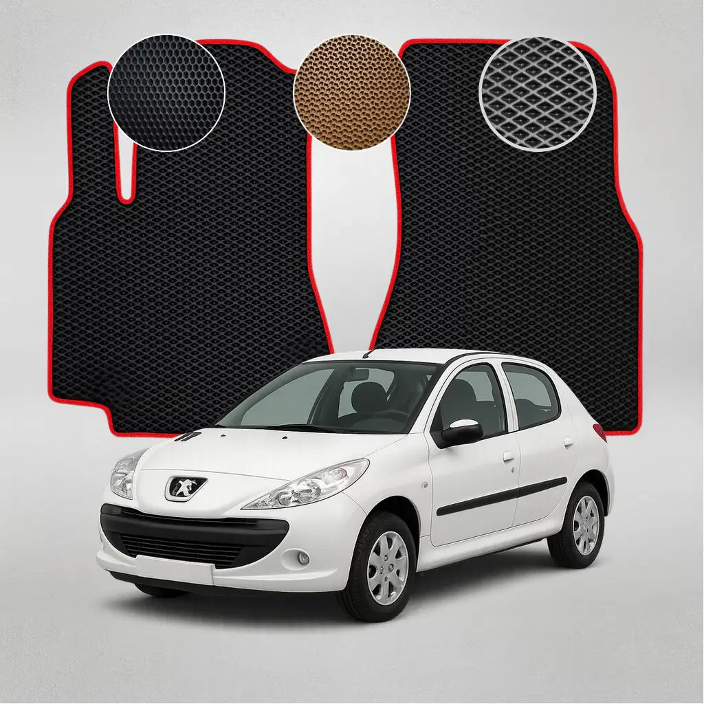 EVA Dywaniki do Peugeot 206+ 1 gen Hatchback (od 2009 do 2013)