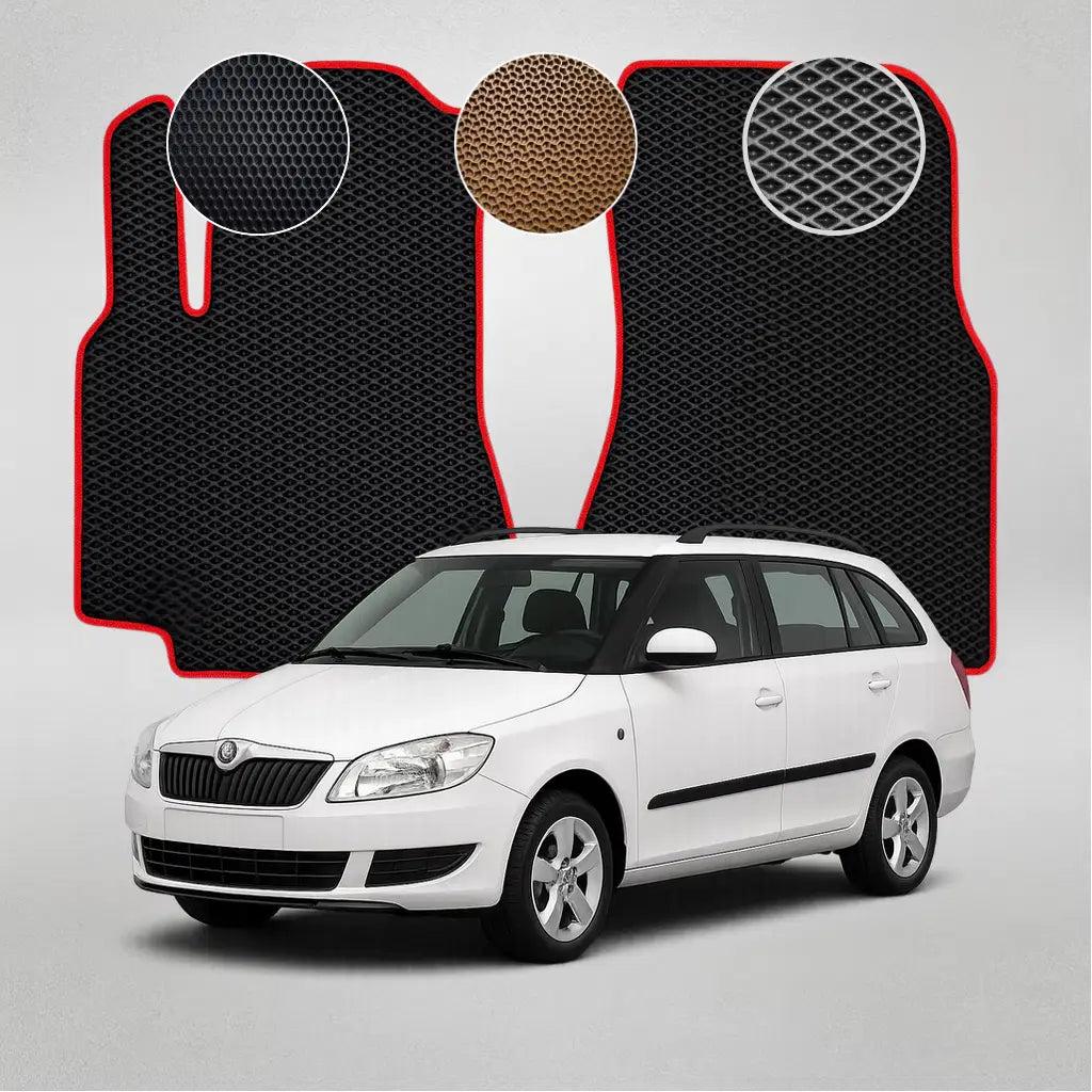 EVA Dywaniki do Skoda Fabia 2 gen Kombi (od 2010 do 2014)