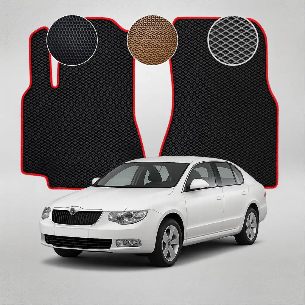 EVA Dywaniki do Skoda Superb 2 gen Liftback (od 2008 do 2015)