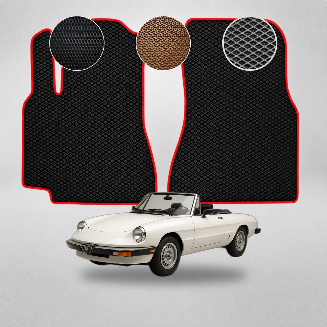 EVA Dywaniki do Alfa Romeo Spider Kabriolet (od 1976 do 1983)