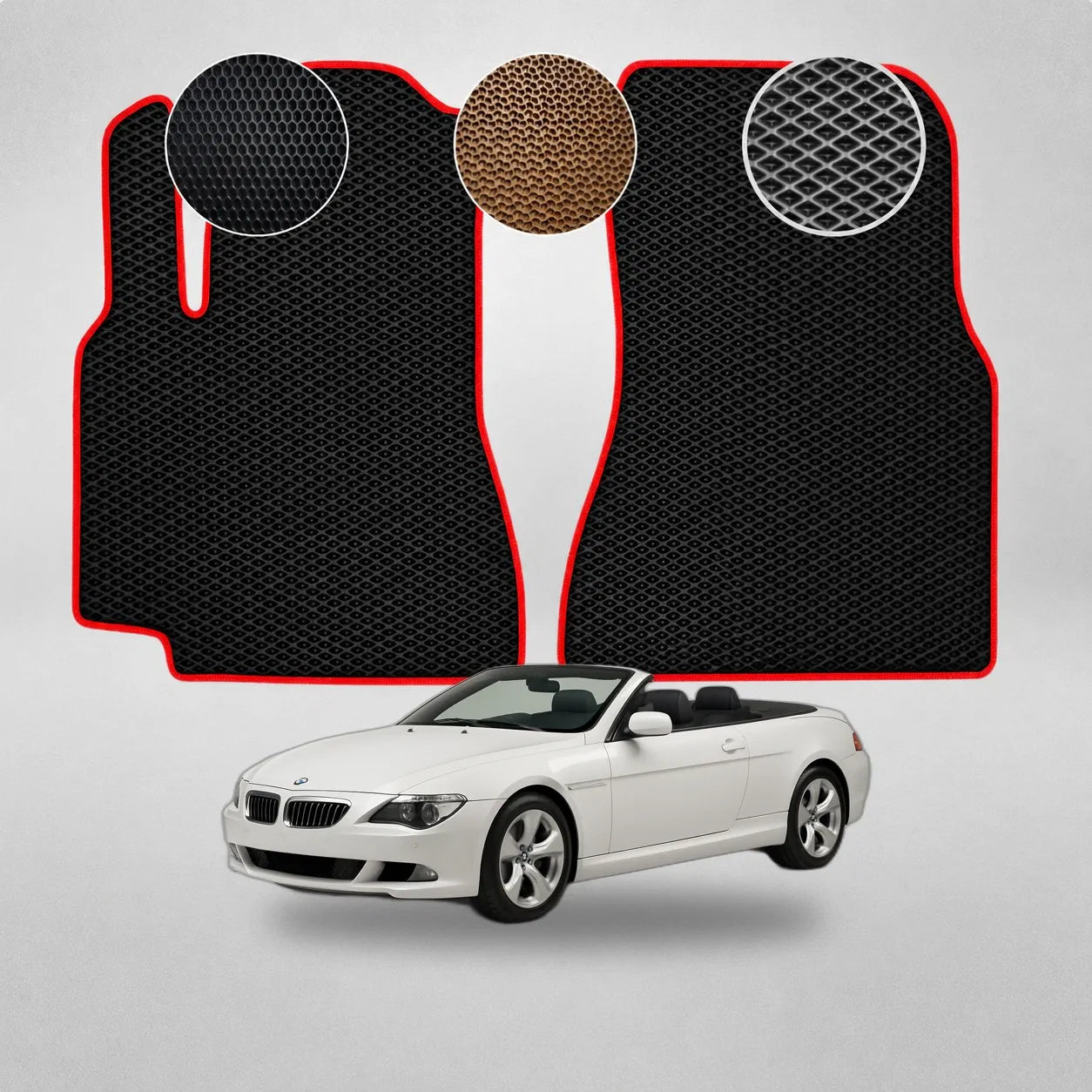 EVA Dywaniki do BMW E64 6 series Kabriolet (od 2003 do 2010)