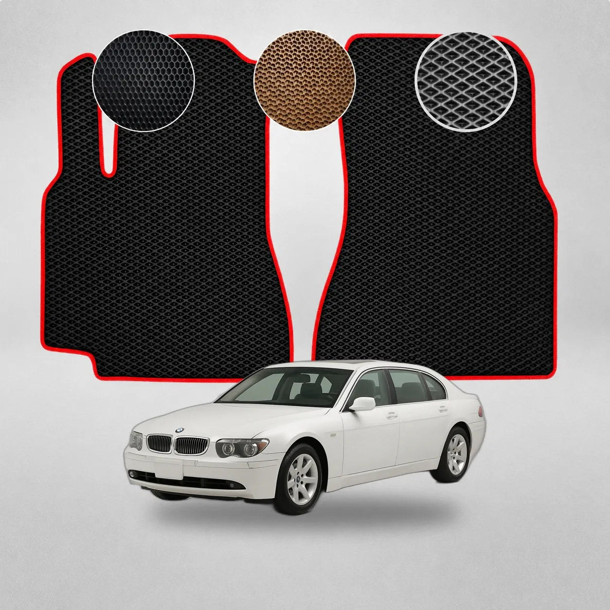 EVA Dywaniki do BMW E66 7 series Long Sedan (od 2001 do 2008)