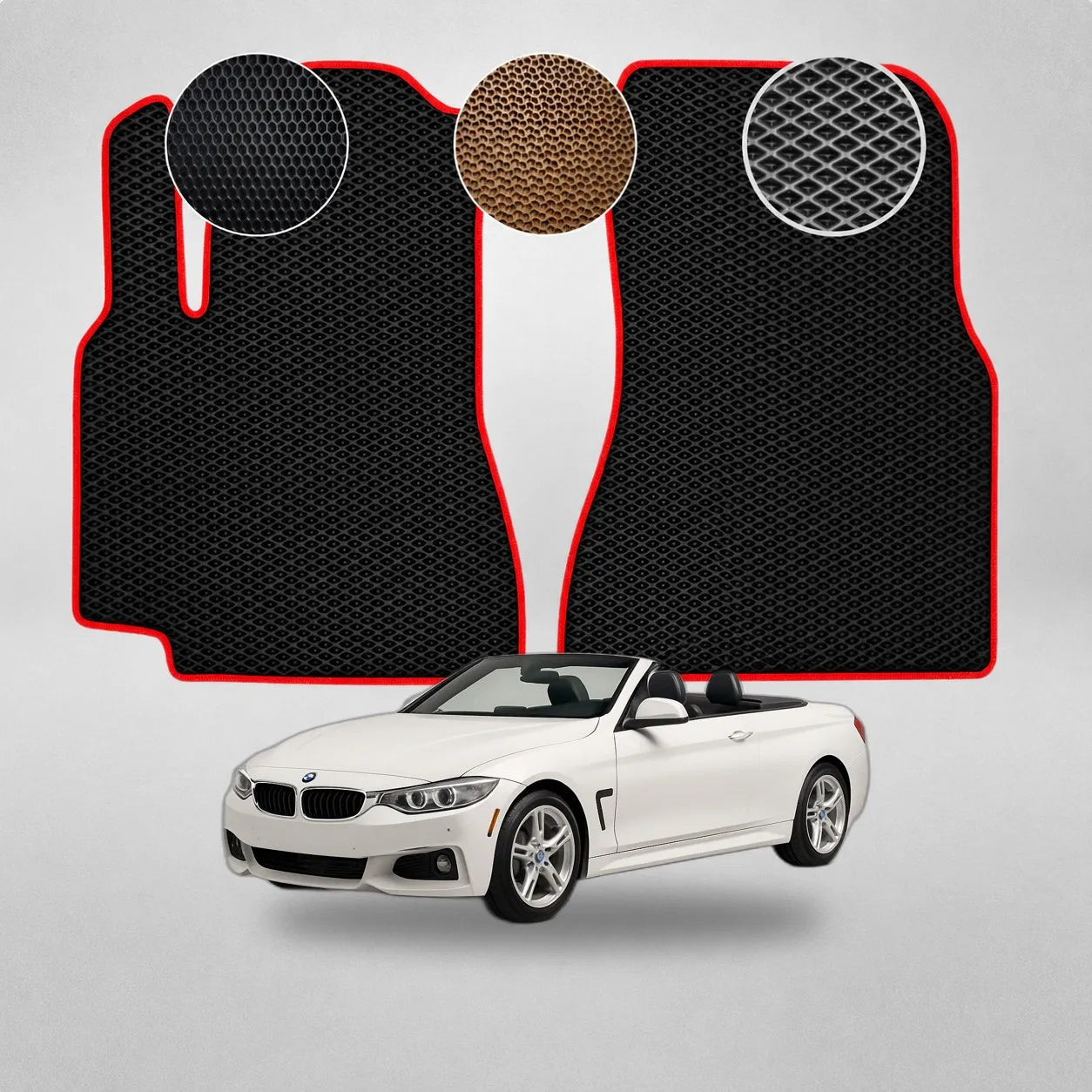 EVA Dywaniki do BMW F33 4 series Kabriolet (od 2014 do 2023)
