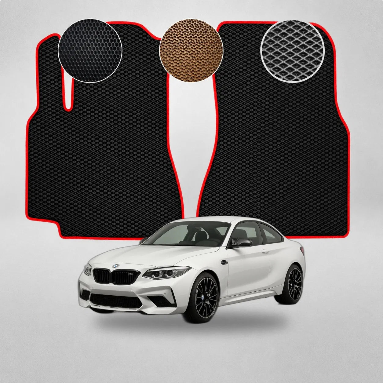 EVA Dywaniki do BMW F87 M2 Competition coupe Coupe (od 2015 do 2021)
