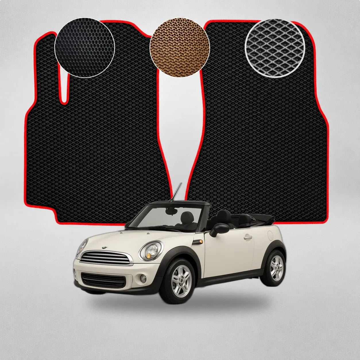 EVA Dywaniki do BMW Mini One/Cooper Kabriolet (od 2009 do 2015)