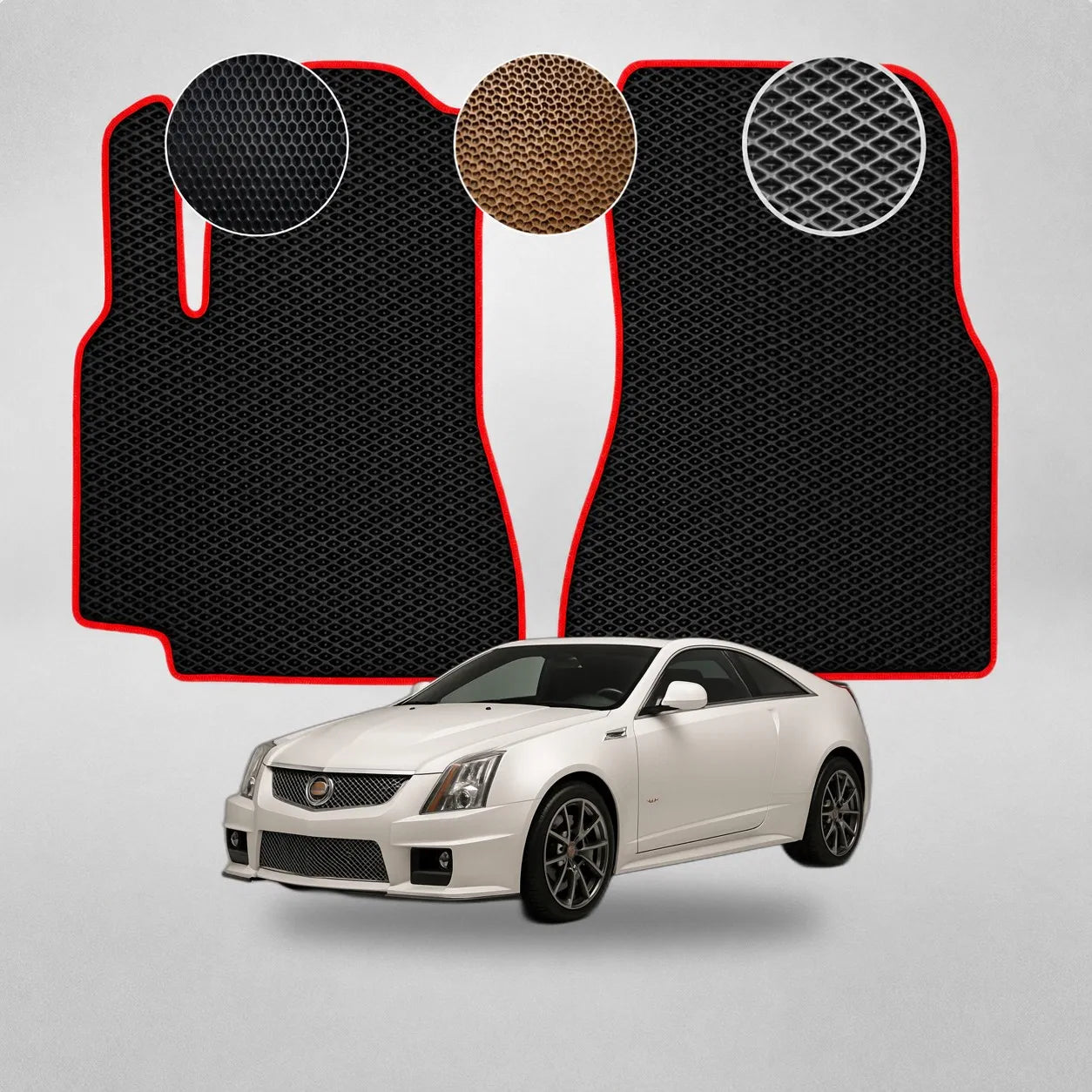 EVA Dywaniki do Cadillac CTS-V/CTS Coupe (od 2008 do 2014)