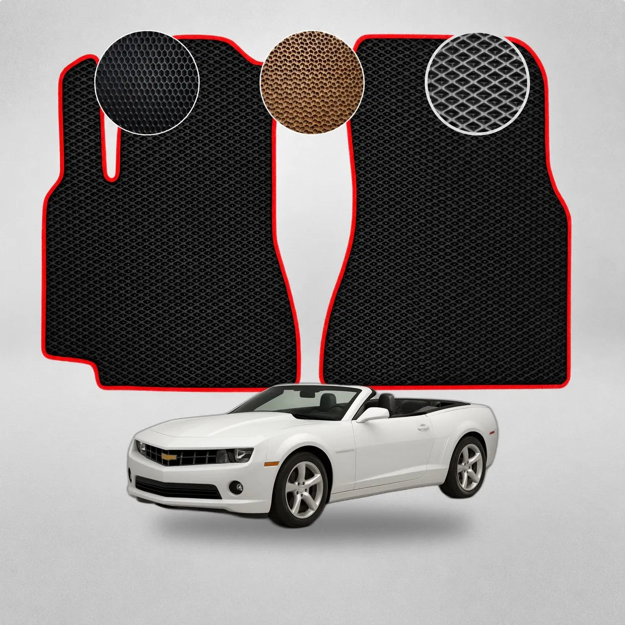 EVA Dywaniki do Chevrolet Camaro Kabriolet (od 2010 do 2015) [5881]