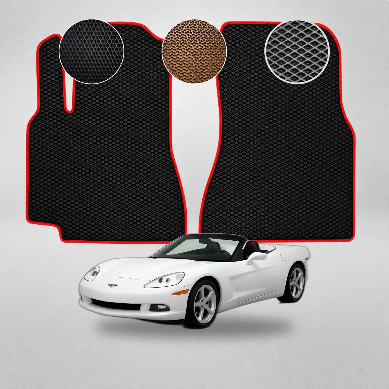 EVA Dywaniki do Chevrolet Corvette Kabriolet (od 2005 do 2013)