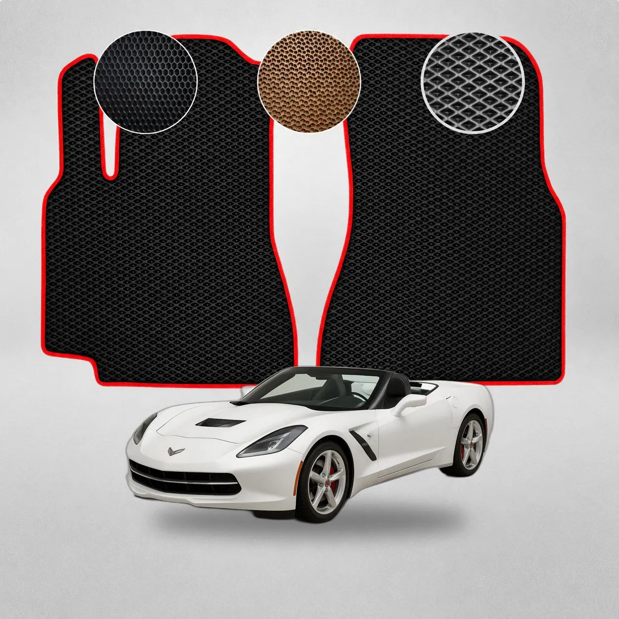 EVA Dywaniki do Chevrolet Corvette Kabriolet (od 2013 do 2019)
