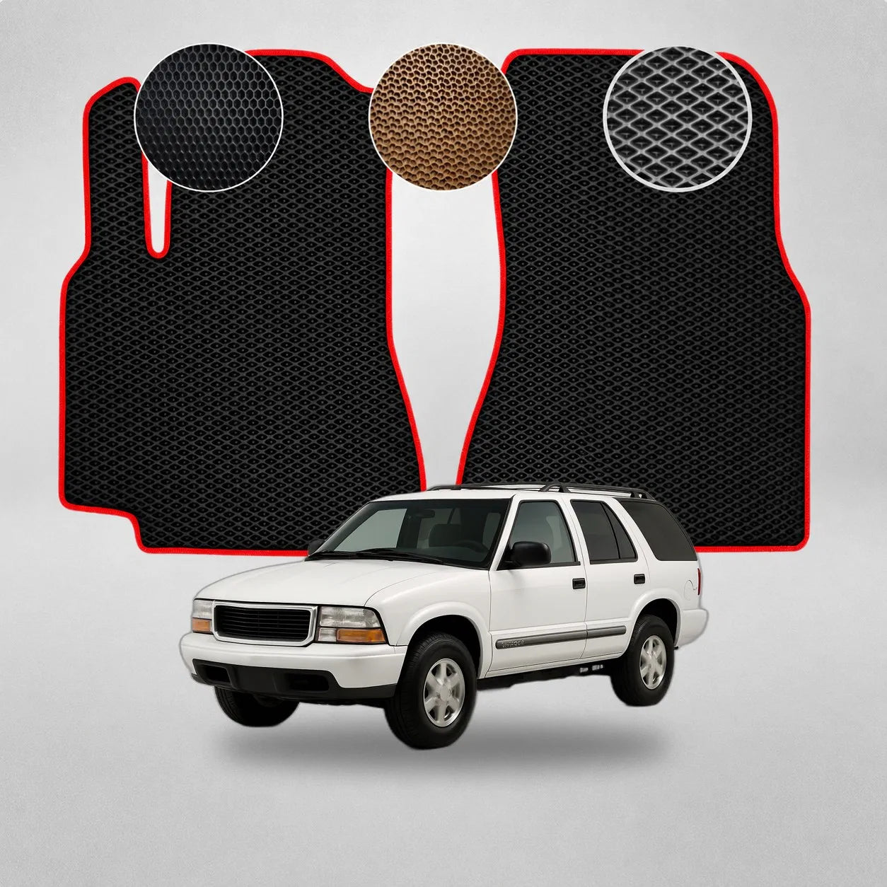 EVA Dywaniki do Chevrolet GMC S-15 Jimmy/S-10 Blazer Crossover (od 1995 do 2005)