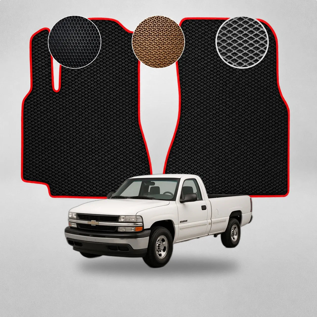 EVA Dywaniki do Chevrolet Silverado Pickup (od 1999 do 2006)