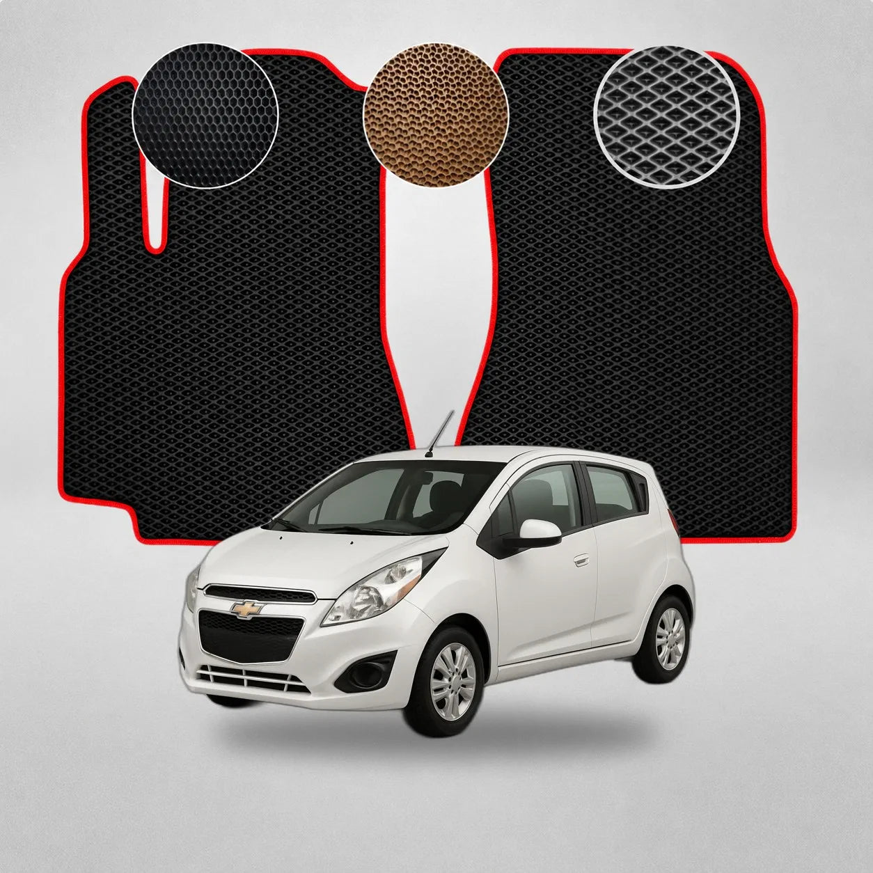 EVA Dywaniki do Chevrolet Spark Hatchback (od 2009 do 2015)