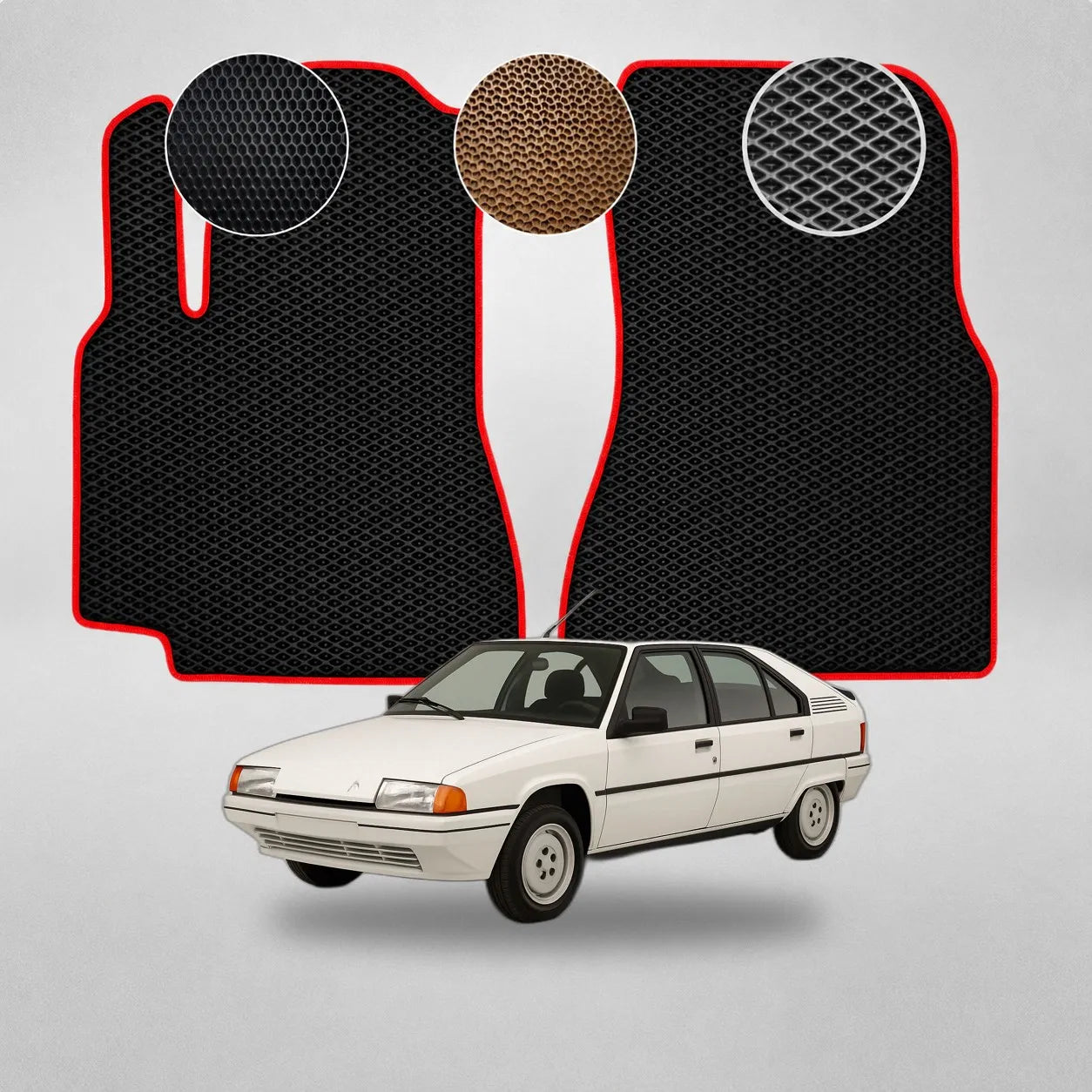 EVA Dywaniki do Citroen BX Liftback (od 1982 do 1994)