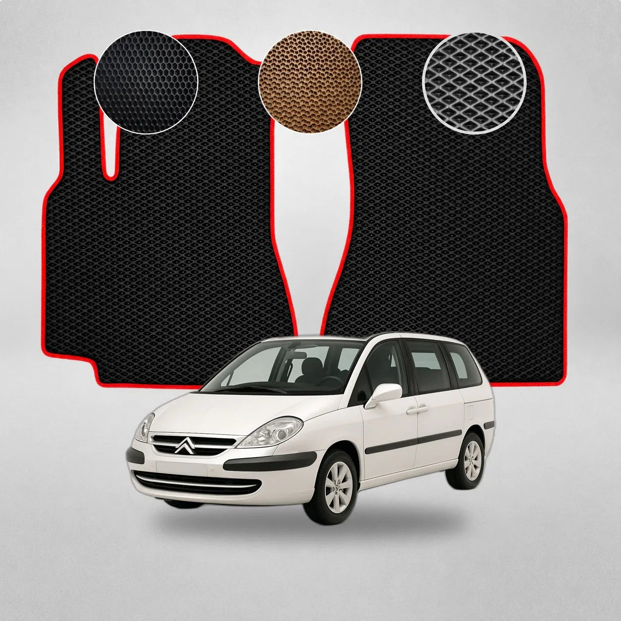 EVA Dywaniki do Citroen C8 Minivan (od 2002 do 2014)