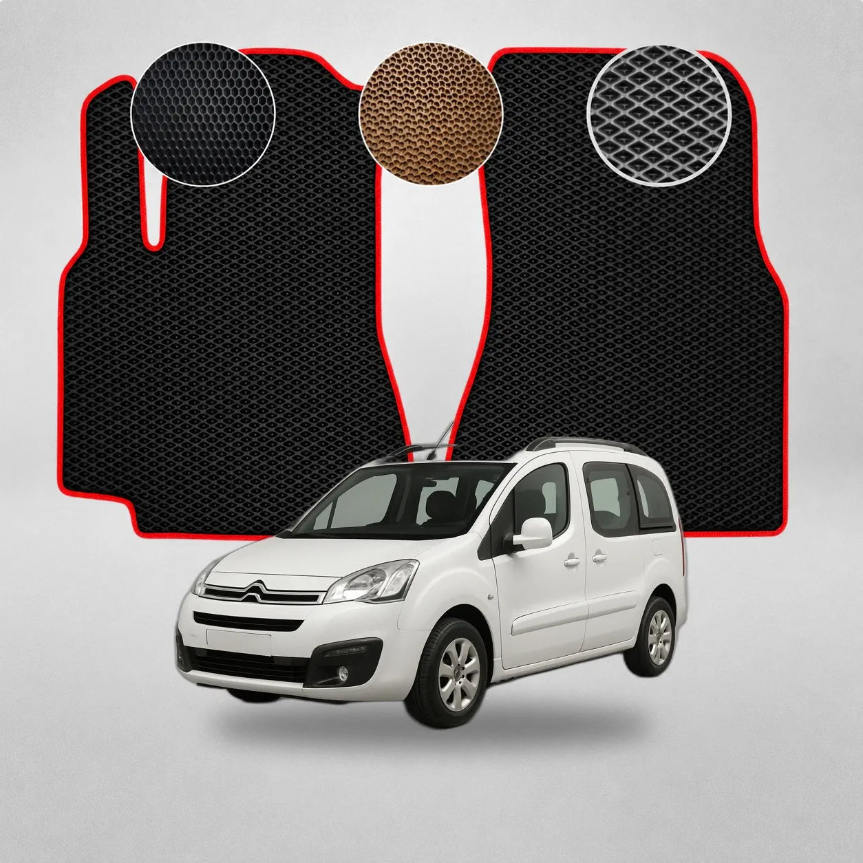 EVA Dywaniki do Citroen e-Berlingo Multispace (od 2017 do 2020)