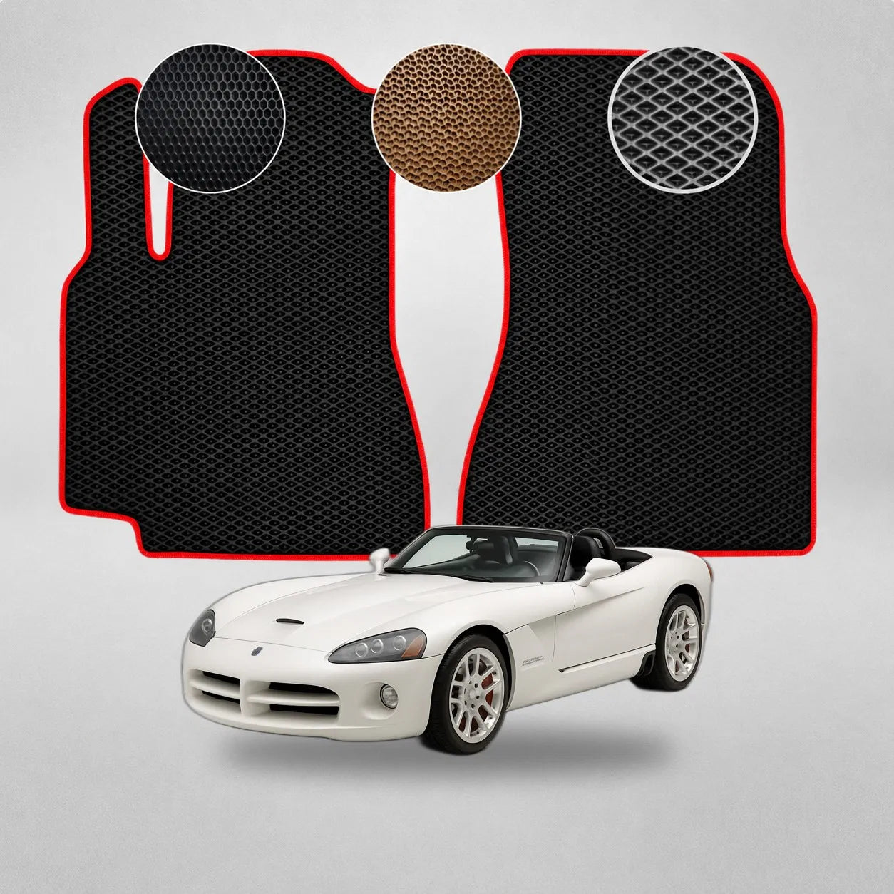 EVA Dywaniki do Dodge Viper Kabriolet (od 2003 do 2006)
