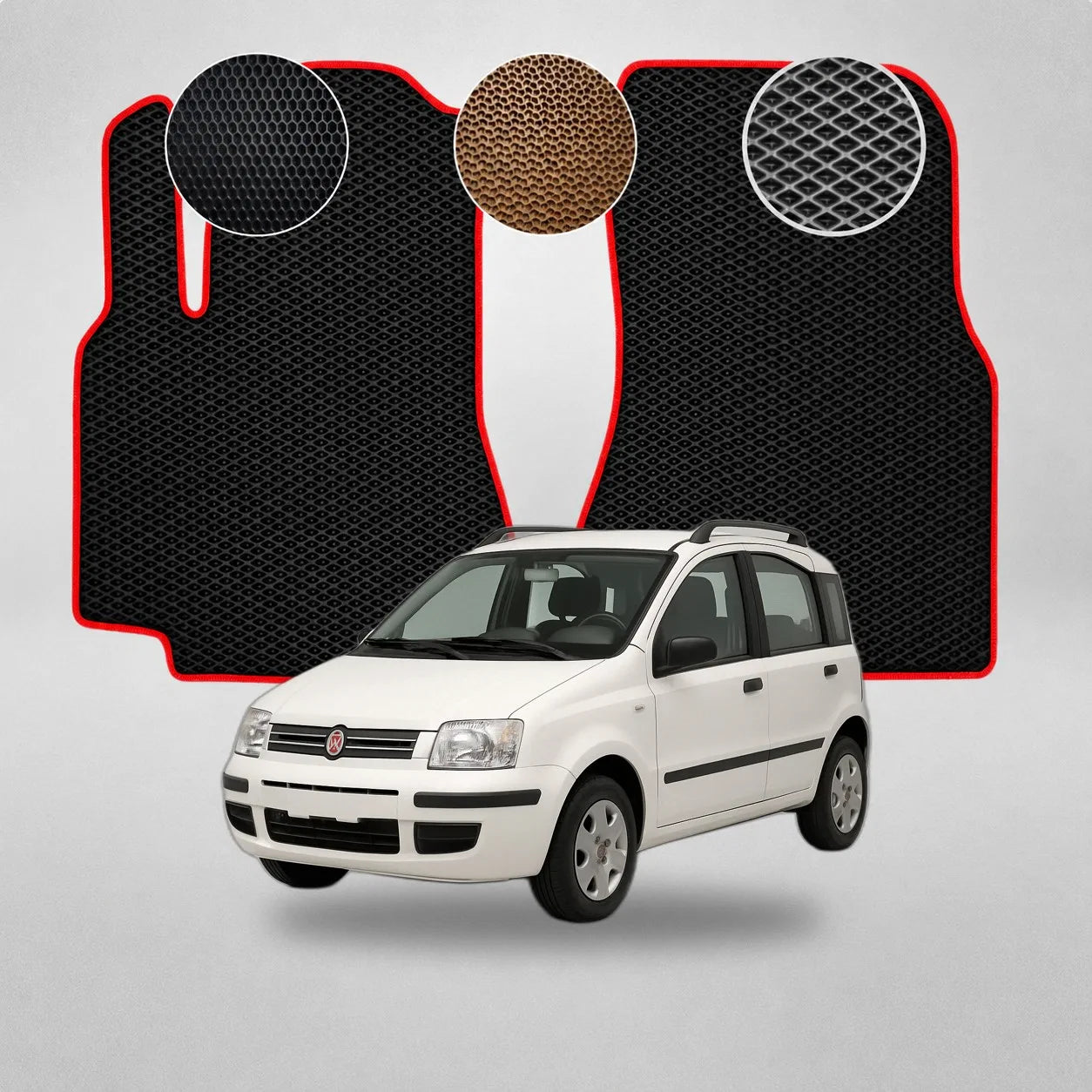EVA Dywaniki do Fiat Panda Minivan (od 2003 do 2012)