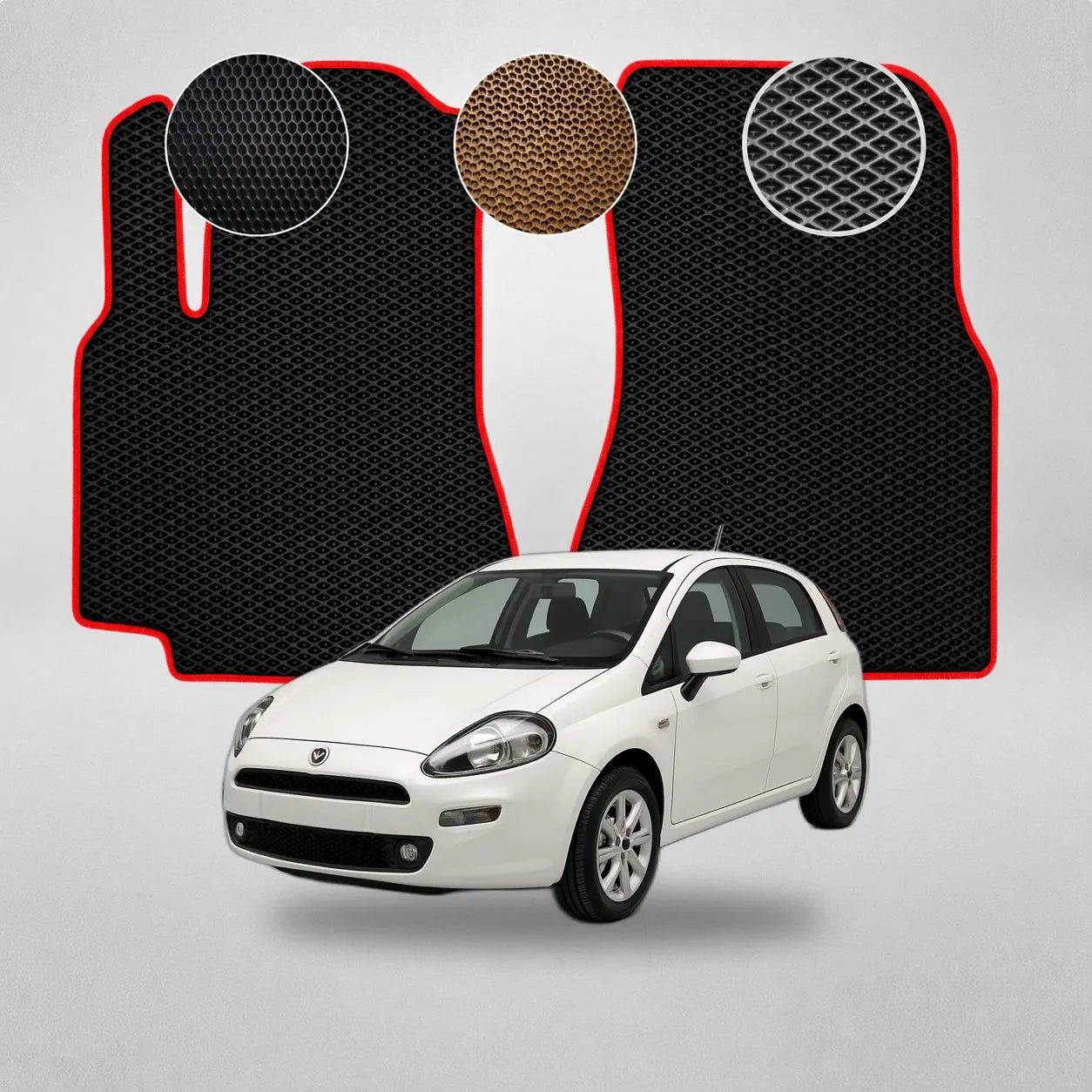 EVA Dywaniki do Fiat PuntoEvo Hatchback (od 2009 do 2012)