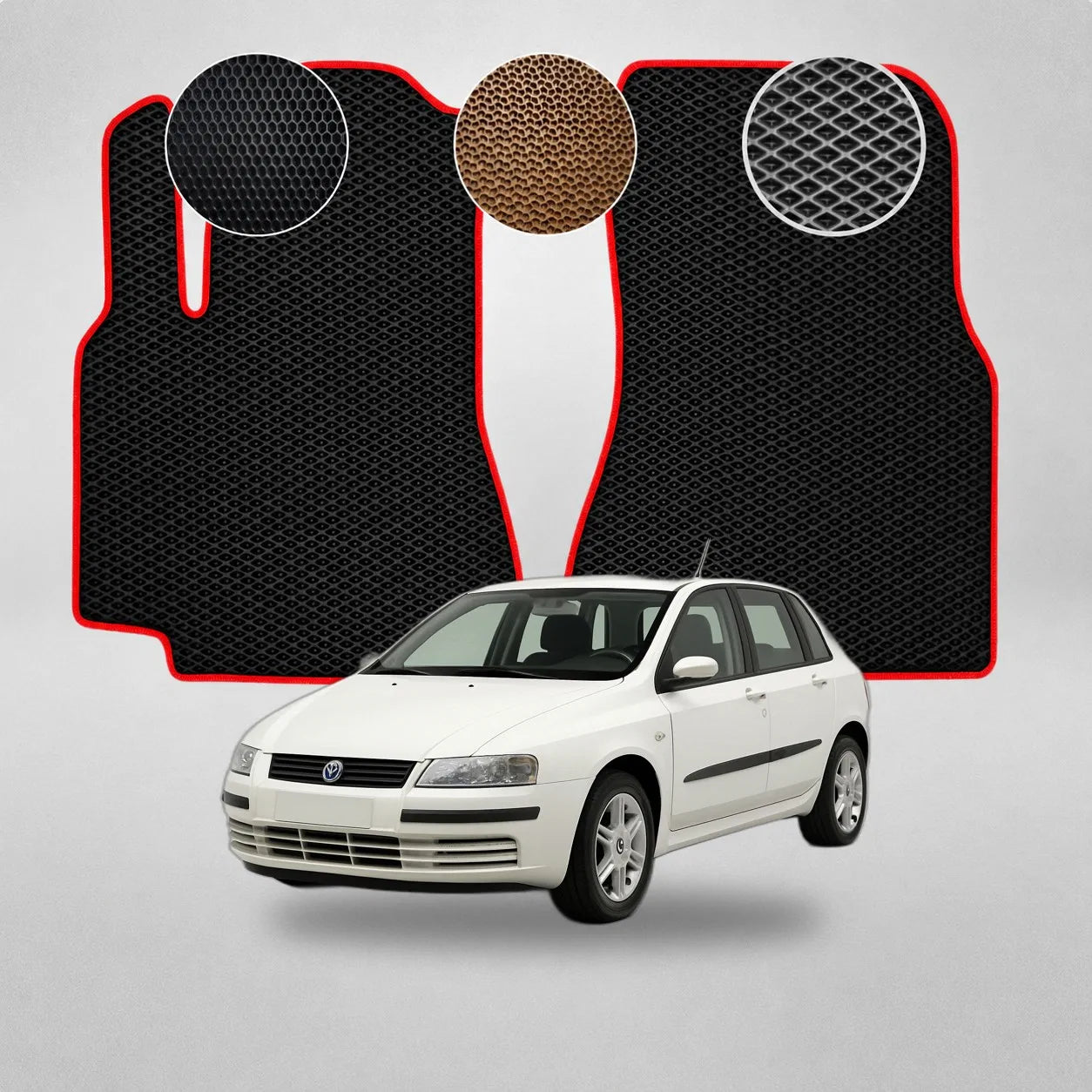 EVA Dywaniki do Fiat Stilo Hatchback (od 2001 do 2007)