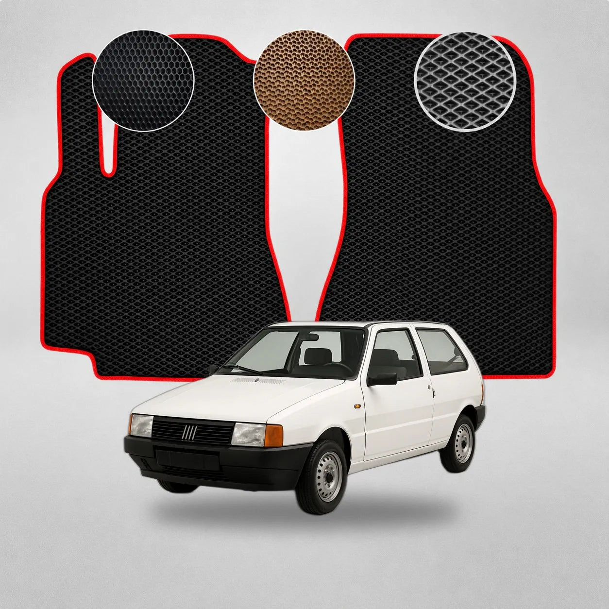 EVA Dywaniki do Fiat Uno Hatchback (od 1983 do 1989)
