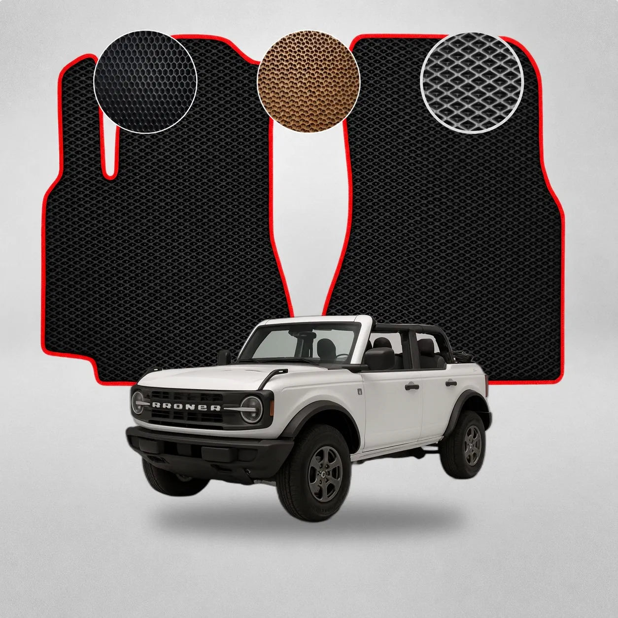 EVA Dywaniki do Ford Bronco Kabriolet (od 2021)