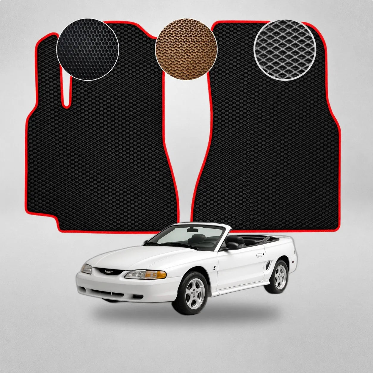 EVA Dywaniki do Ford Mustang Kabriolet (od 1994 do 2004)