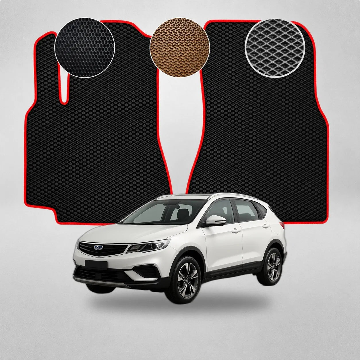 EVA Dywaniki do Geely Geometry C/Emgrand GL Crossover (od 2019)