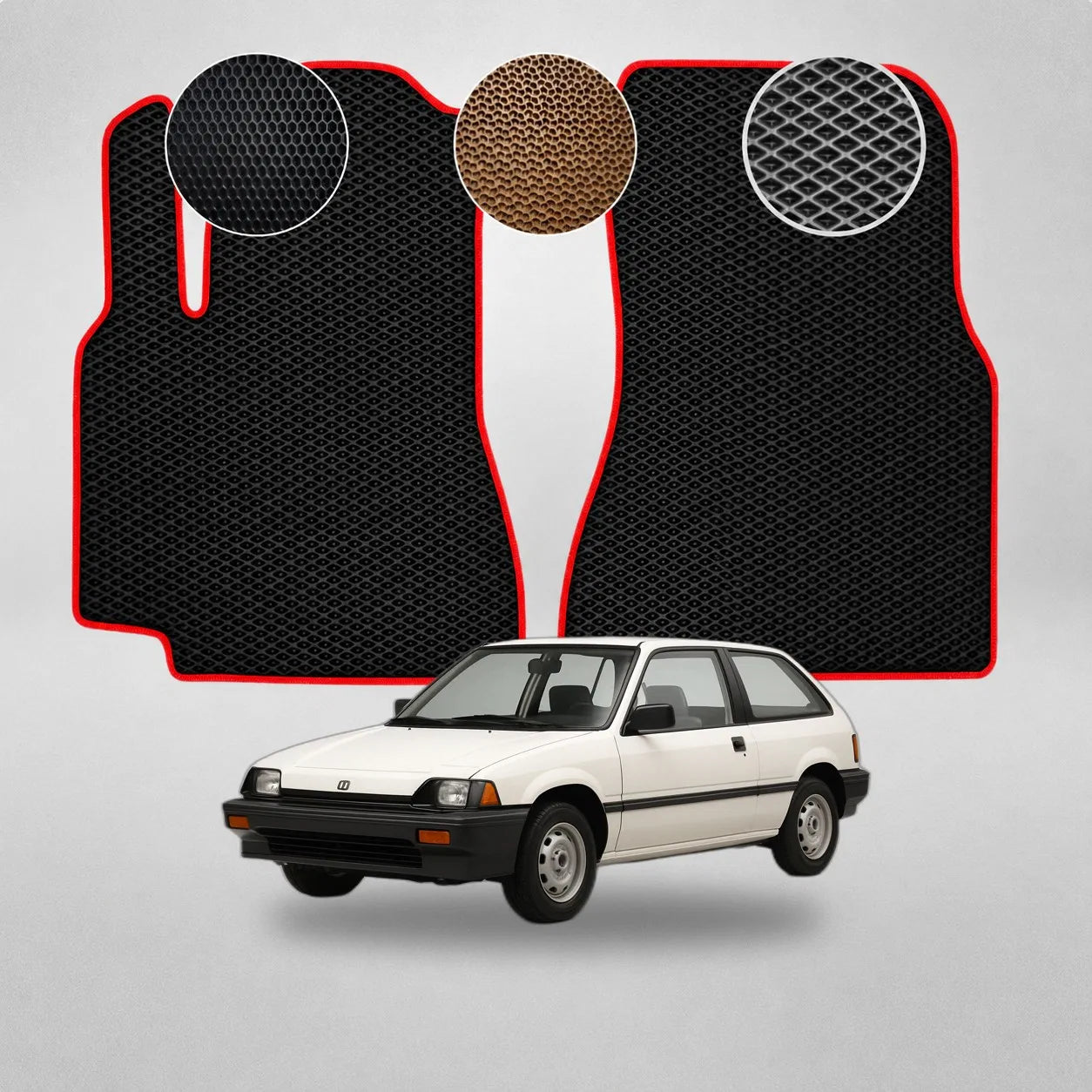 EVA Dywaniki do Honda Civic Hatchback (od 1983 do 1987)