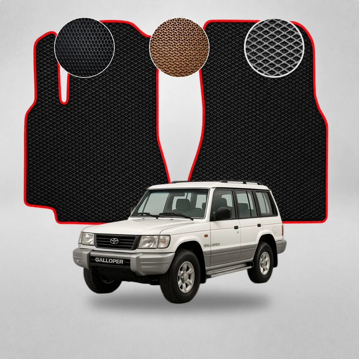 EVA Dywaniki do Hyundai Galloper/Galloper Exceed Crossover (od 1991 do 2003)