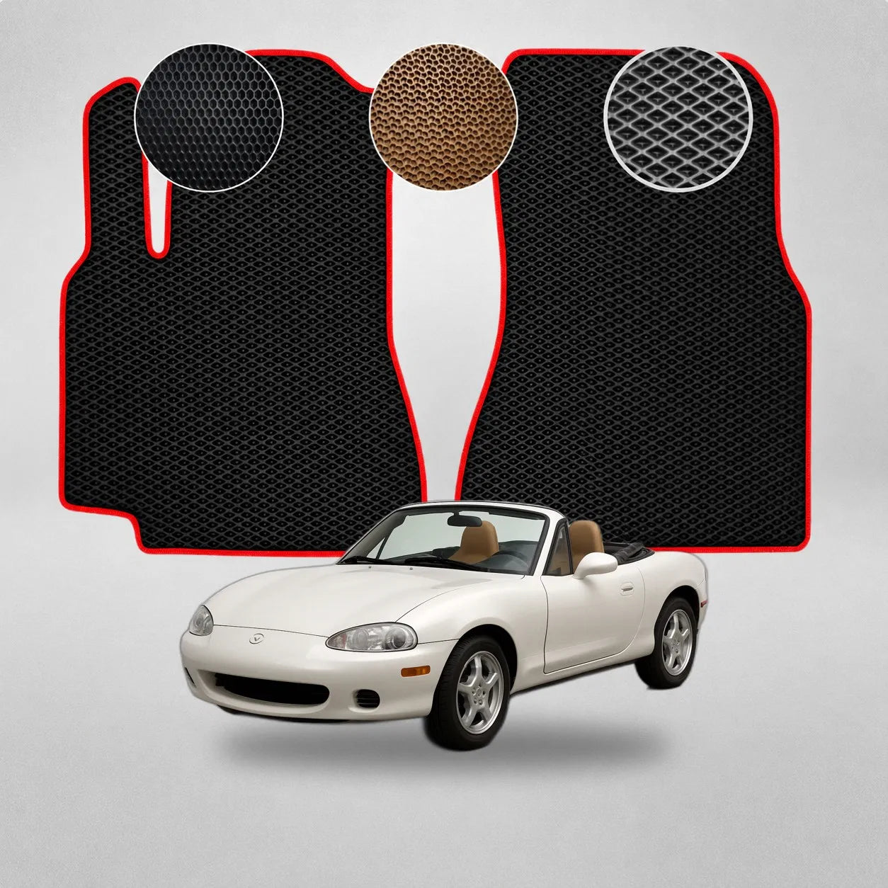 EVA Dywaniki do Mazda MX-5/Miata Kabriolet (od 1998 do 2005)