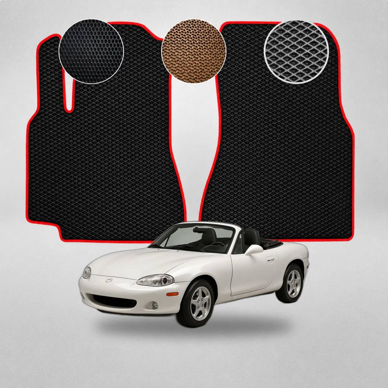 EVA Dywaniki do Mazda MX-5/Miata Kabriolet (od 2003 do 2005)