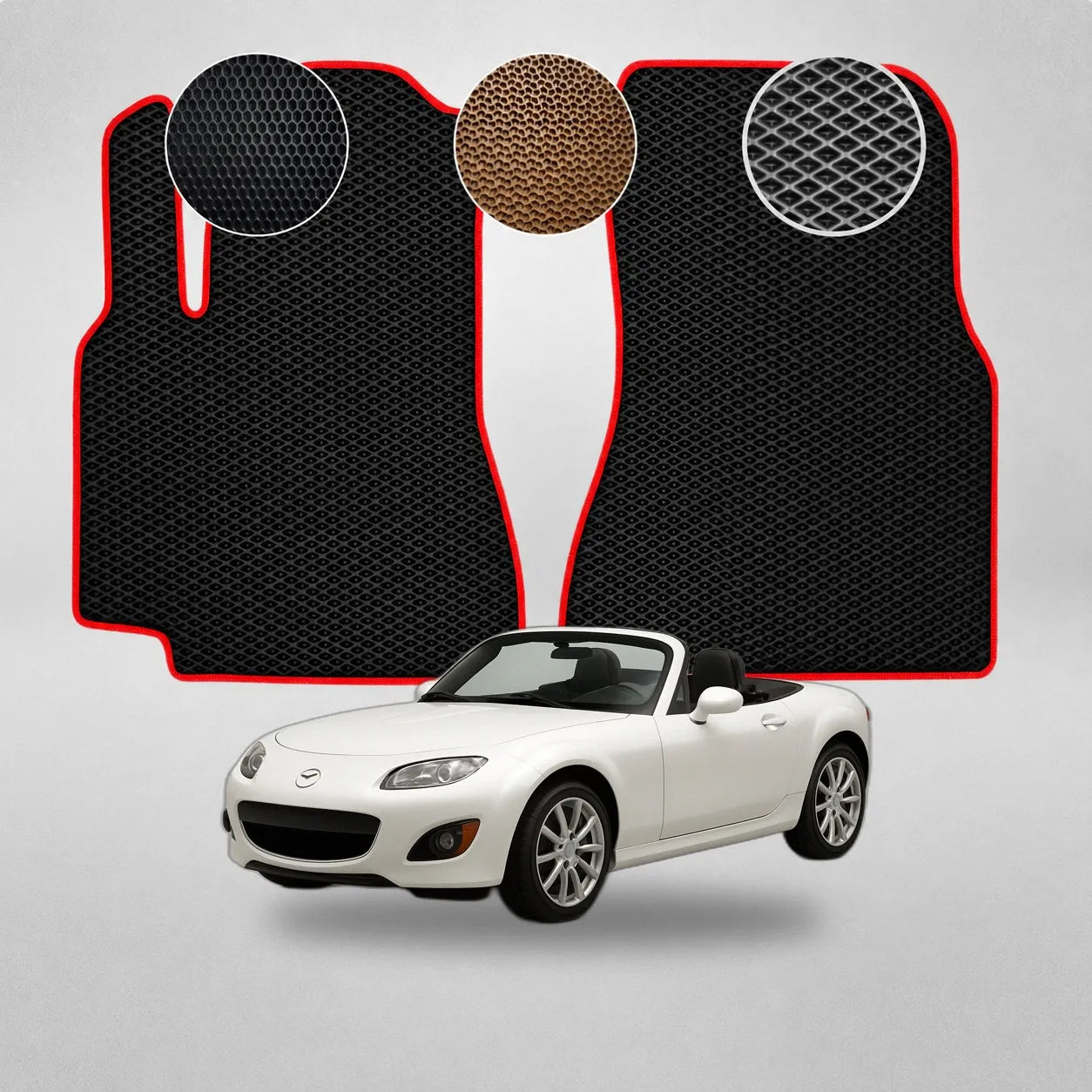 EVA Dywaniki do Mazda MX-5/Miata Kabriolet (od 2005 do 2015)