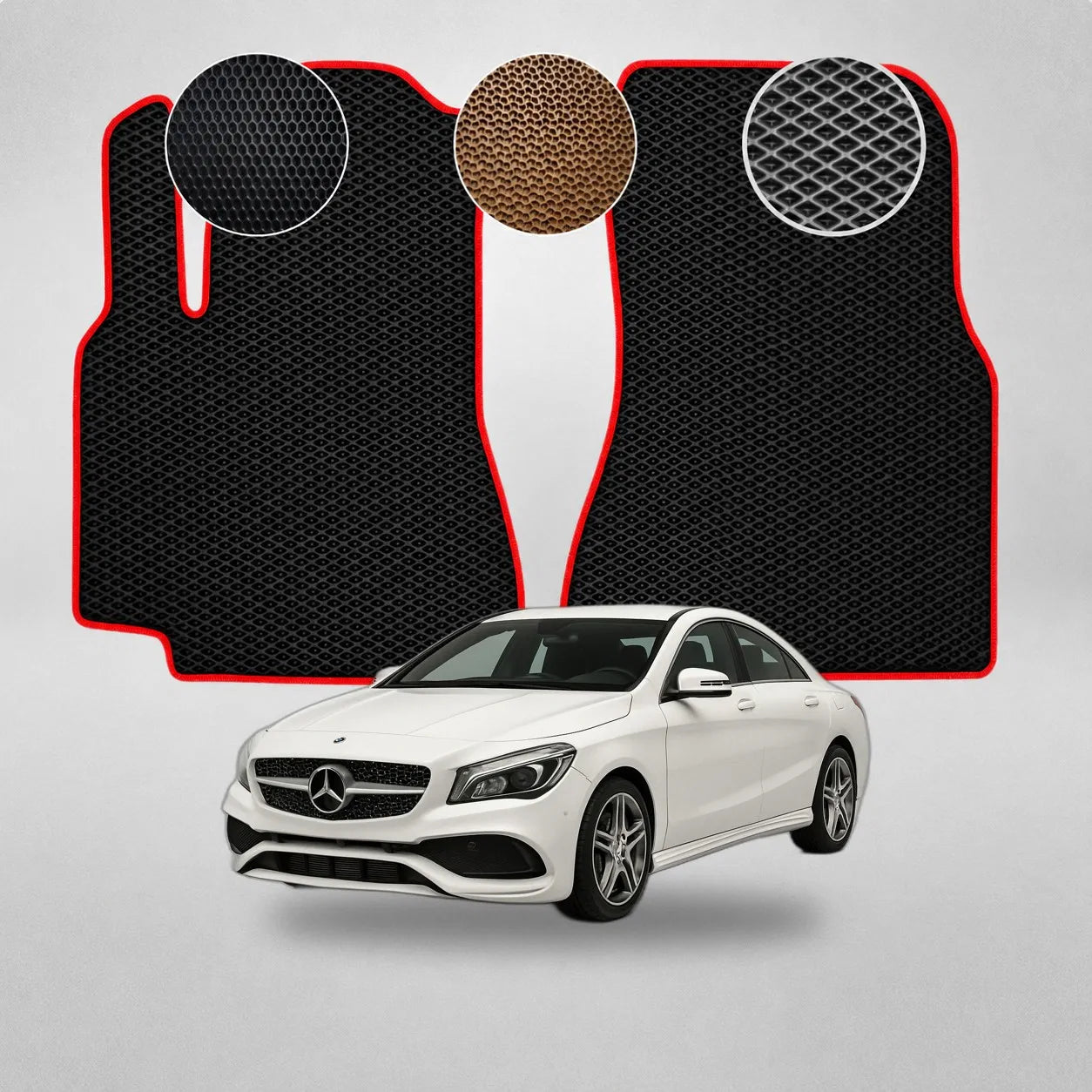 EVA Dywaniki do Mercedes-Benz C117 CLA-Klasse Coupe (od 2013 do 2019)