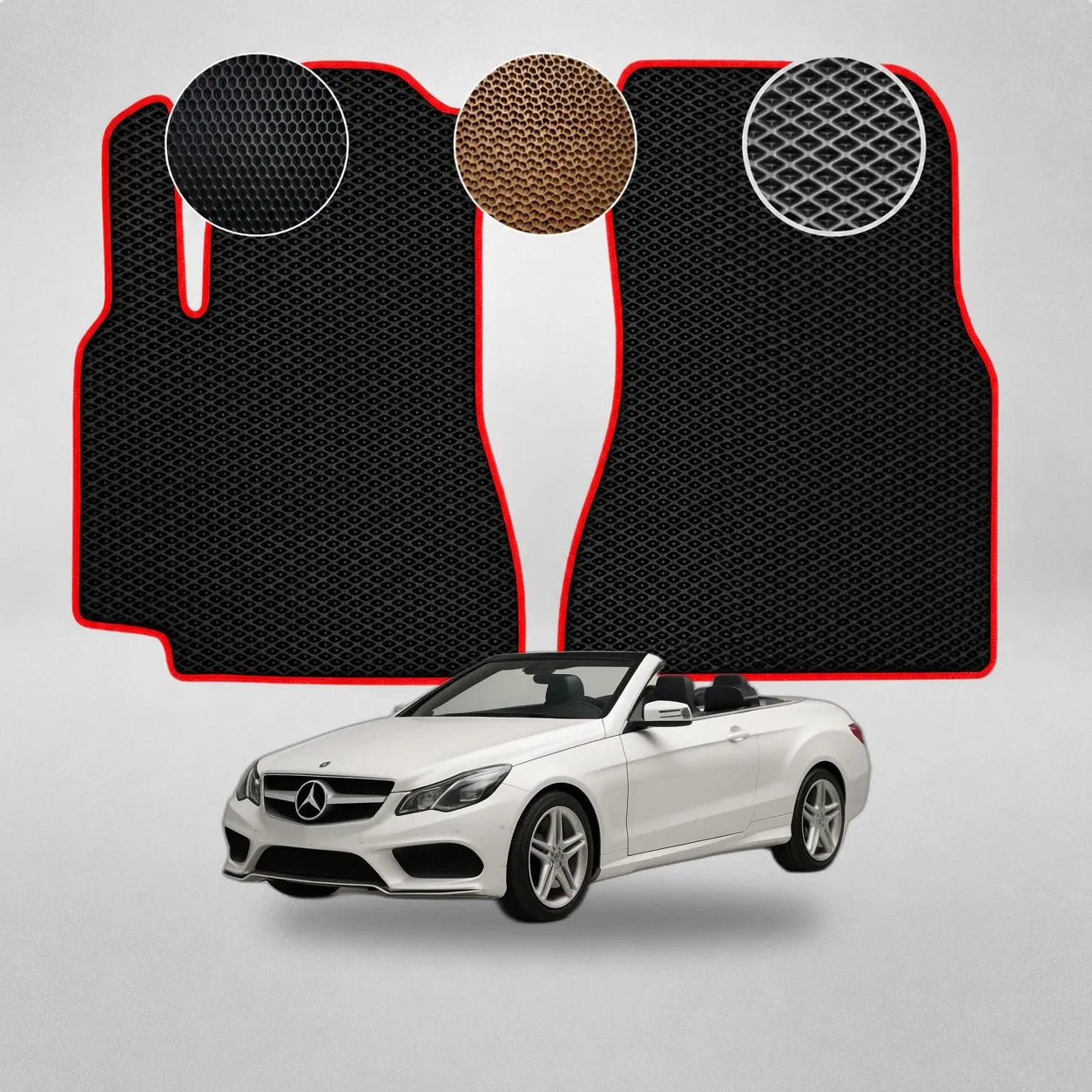 EVA Dywaniki do Mercedes-Benz C207/A207 Kabriolet (od 2010 do 2017)
